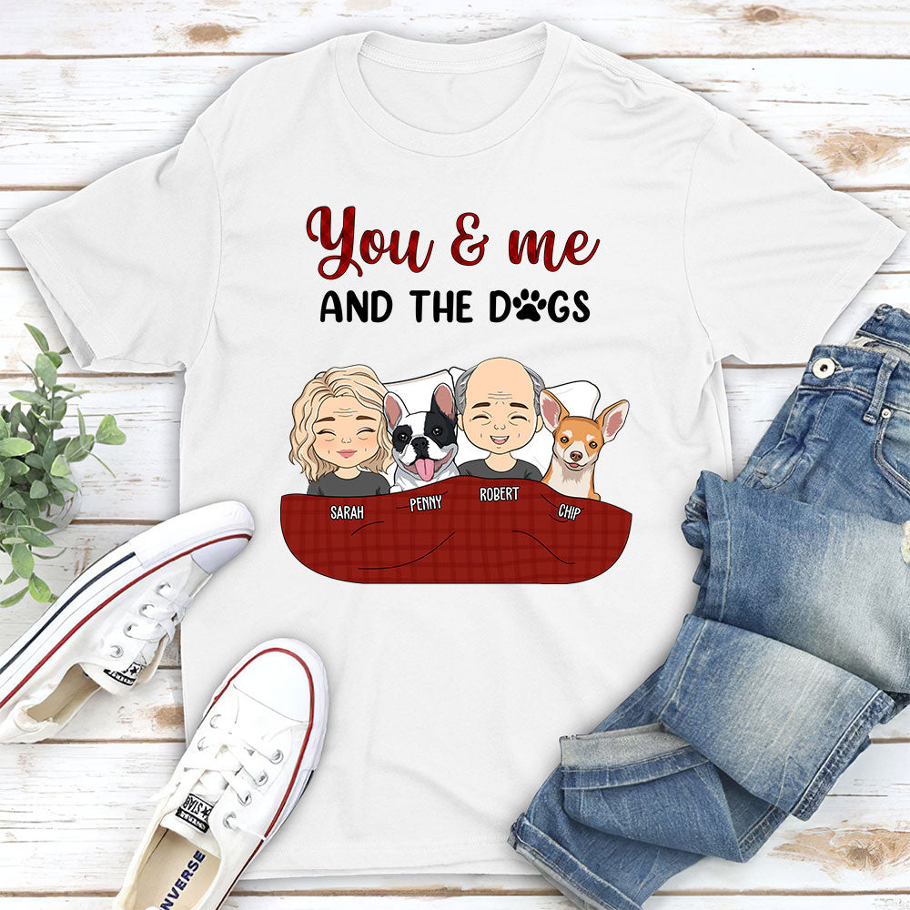 You And Me - Personalized Custom Unisex Pet Lover T-shirt