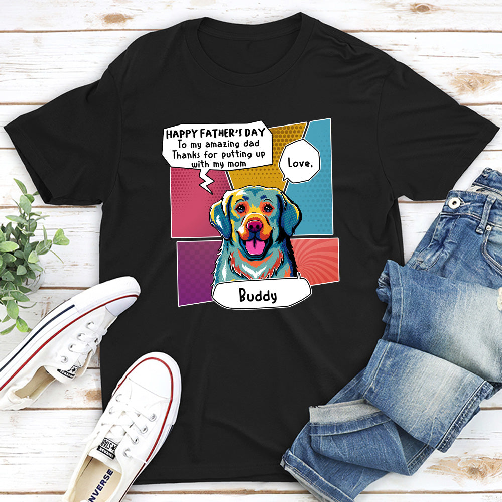 Amazing Dad 2 - Personalized Custom Unisex Pet Lover T-shirt