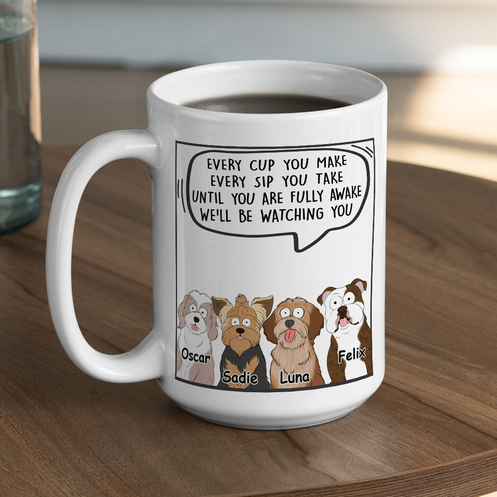 Personalized Custom Coffee Mug - Ideal Gift for Pet Lovers
