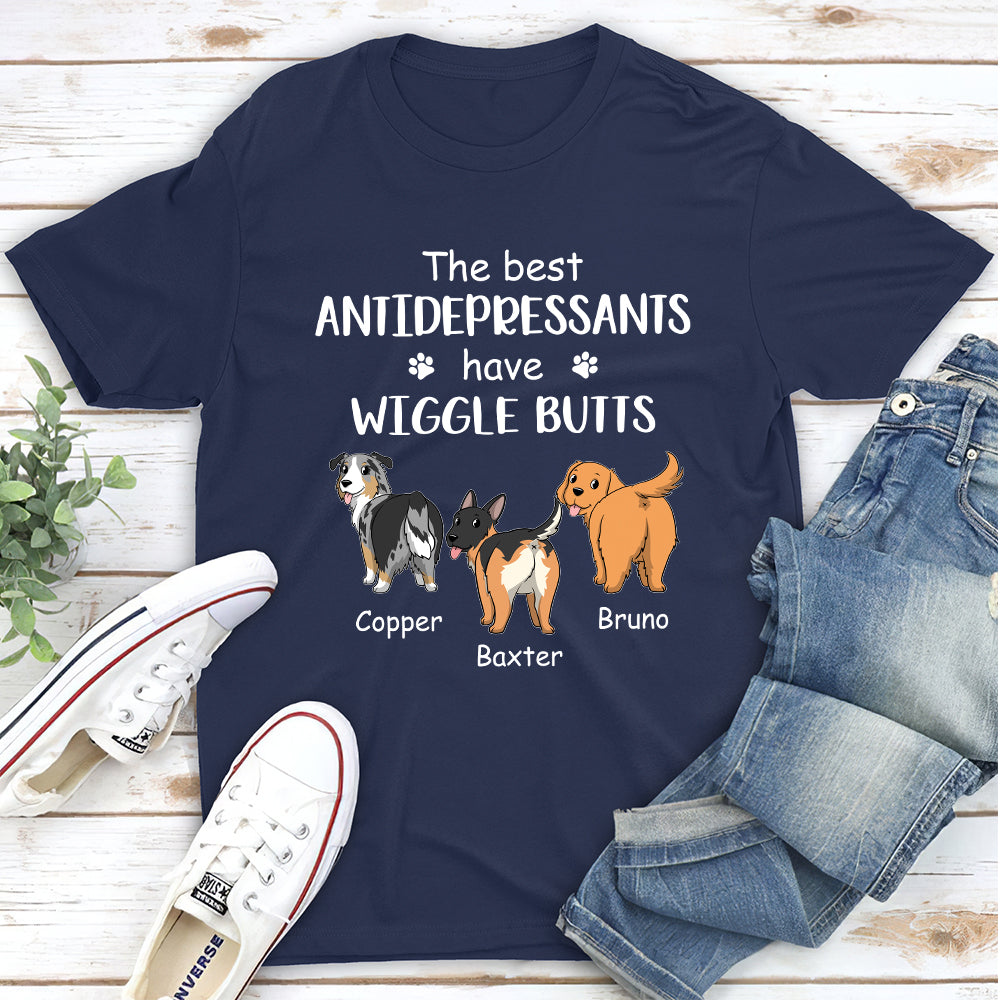 Top Antidepressant-themed Personalized Unisex T-shirt for Pet Lovers