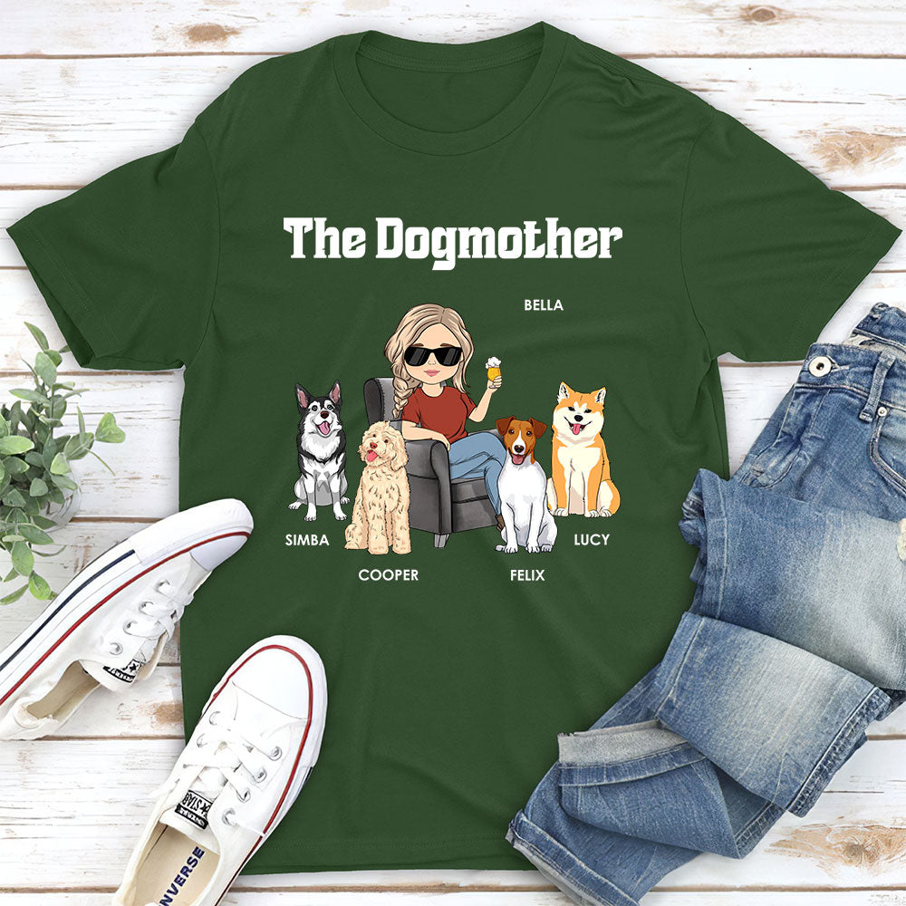 The Dogmother 2 - Customizable Unisex Personalized T - shirt for Pet Lovers