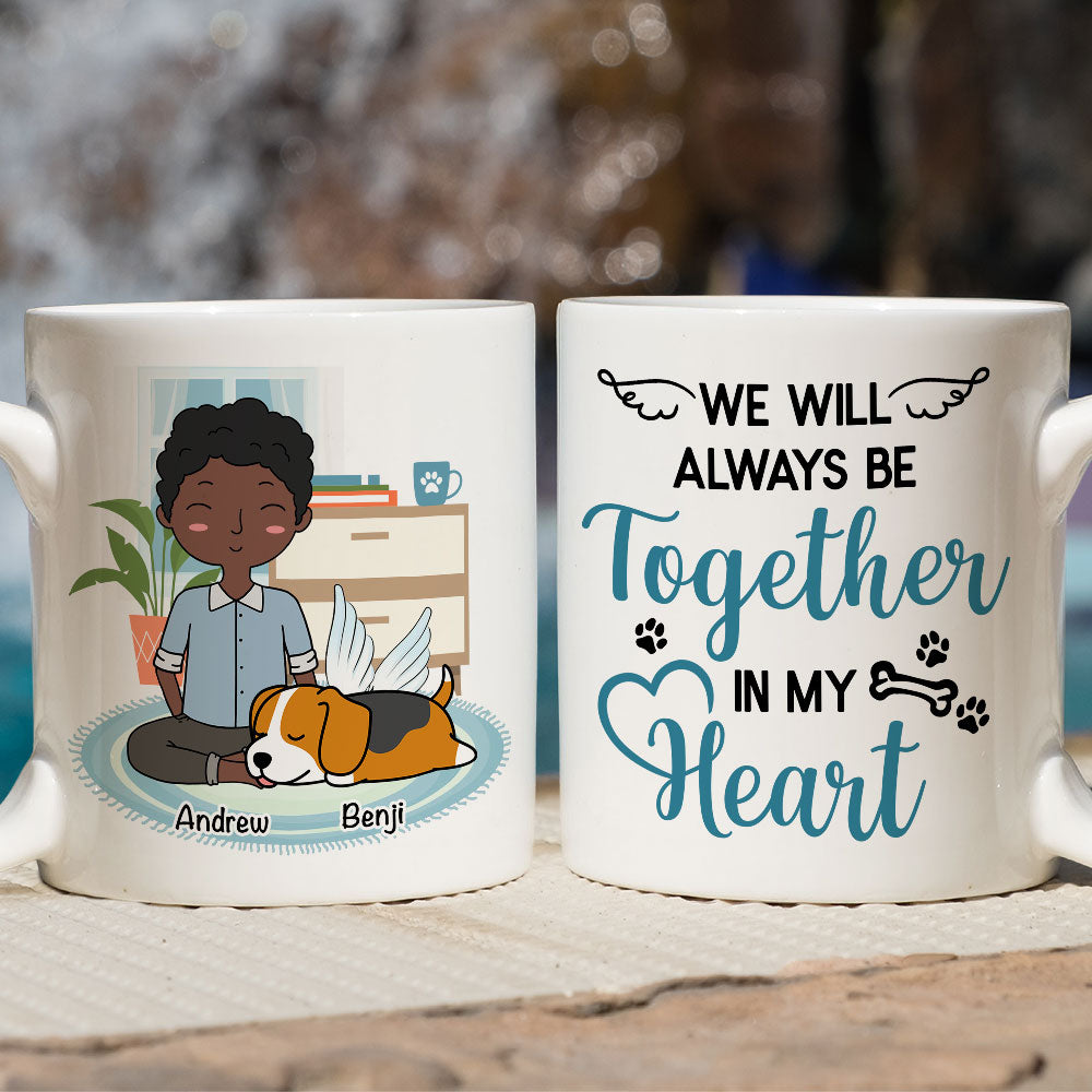 In My Heart - Customizable Personalized Coffee Mug for Pet Lovers