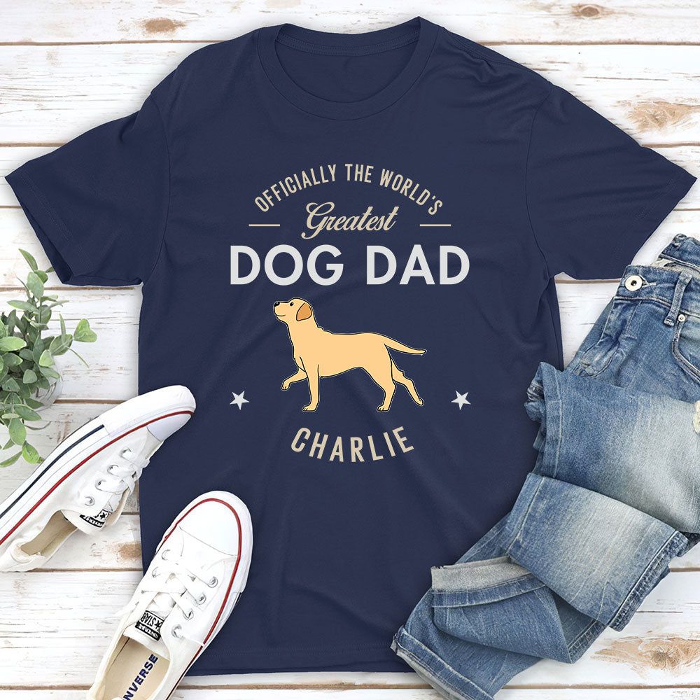 Personalized Custom Unisex T-shirt - The Ideal Gift for Pet - Loving Dads and Moms