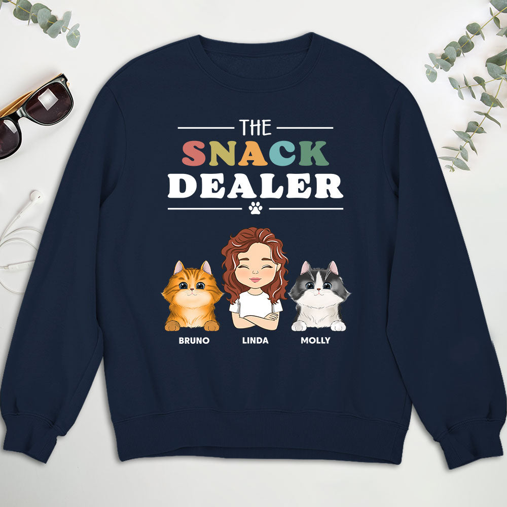 Customizable Personalized Sweatshirt for Pet Snack Dealers and Pet Lovers