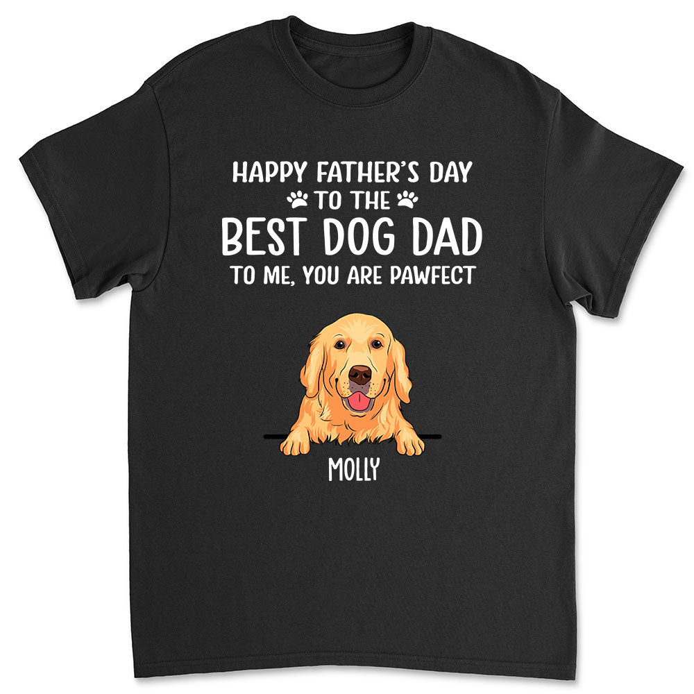 Pawfect Personalized Custom Unisex T-Shirt for Dog Moms and Dads