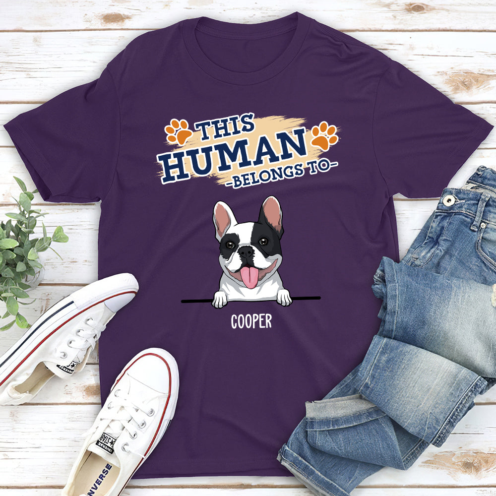 The Human 2 - Customizable Personalized Unisex Pet Lover T-shirt