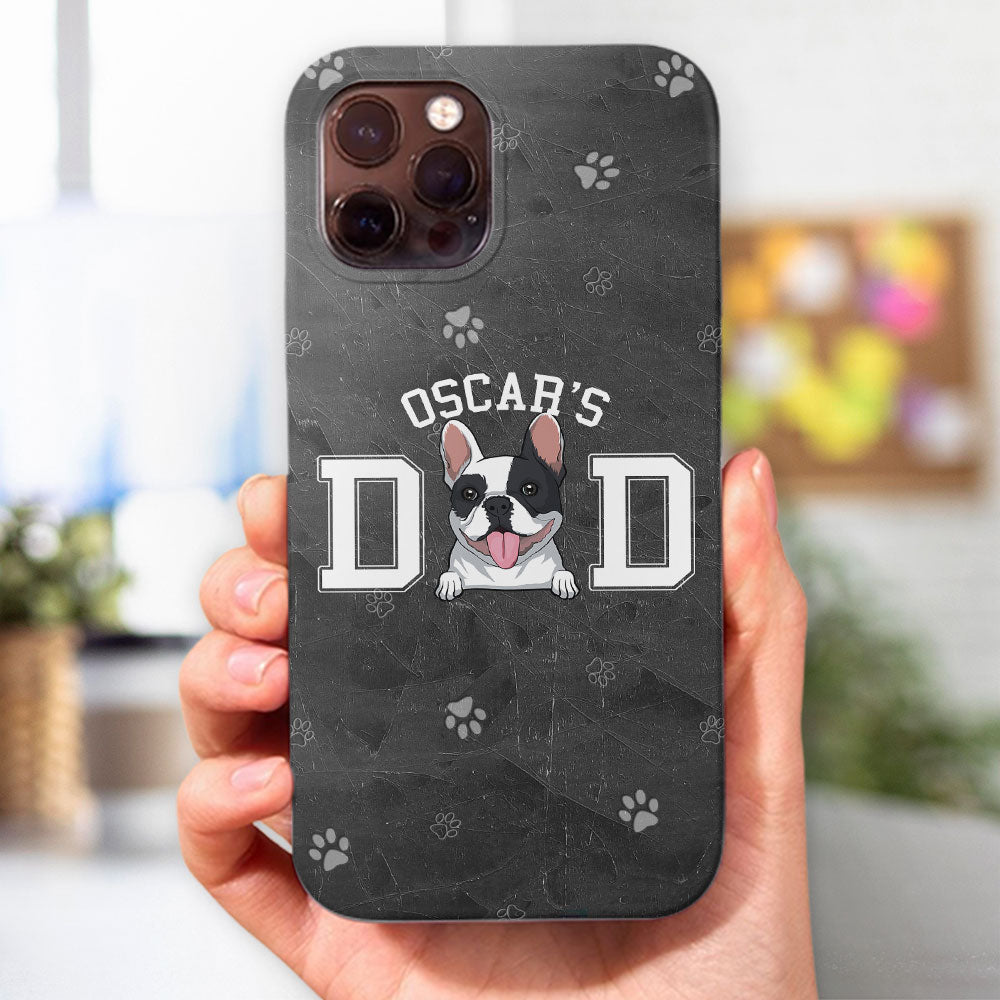 Personalized Dog Dad/Mom Custom Phone Case - Ideal for Pet Enthusiasts