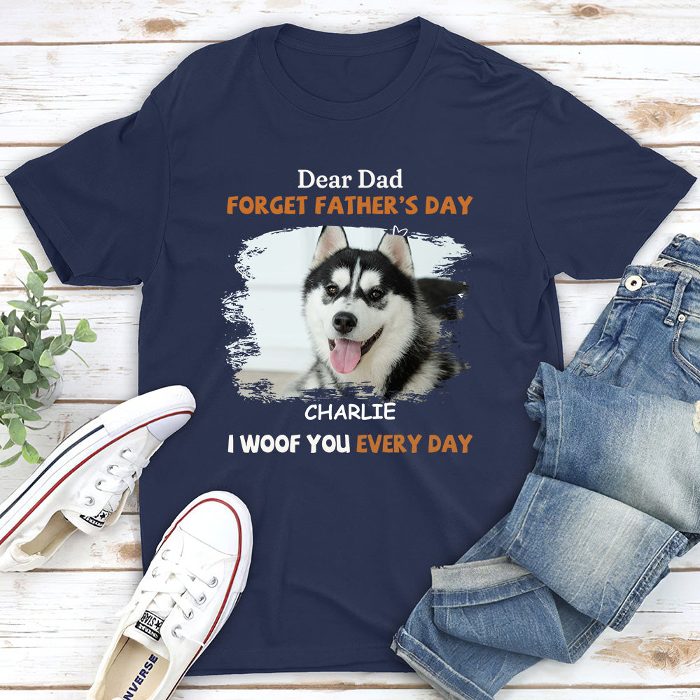 Daily Woof Love - Customizable Unisex Personalized T-shirt for Pet Lovers