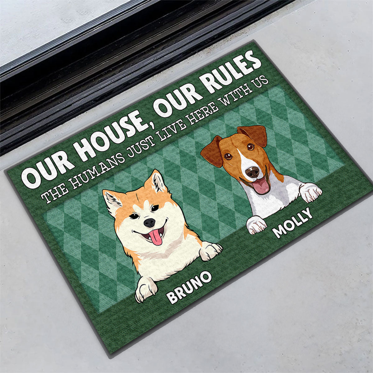 Personalized Pet Picture Doormat - The Ultimate Welcome for Pet Lovers