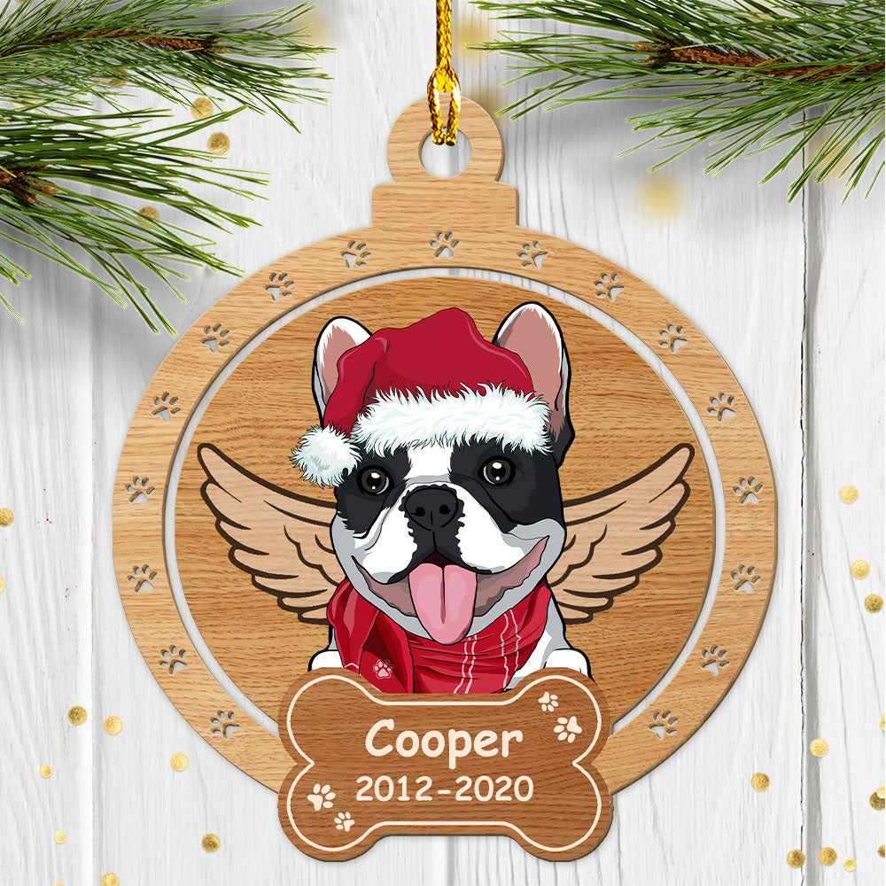 My Furry Kid - Exquisite Personalized Single - Layer Wood Ornament for Pet Lovers