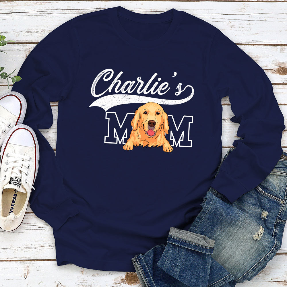 Vintage Personalized Custom Long Sleeve T-shirt for Dad and Mom