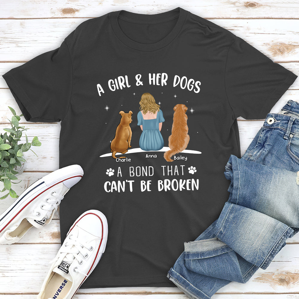 Unbreakable Bond - Personalized Custom Unisex Pet Lover T-shirt