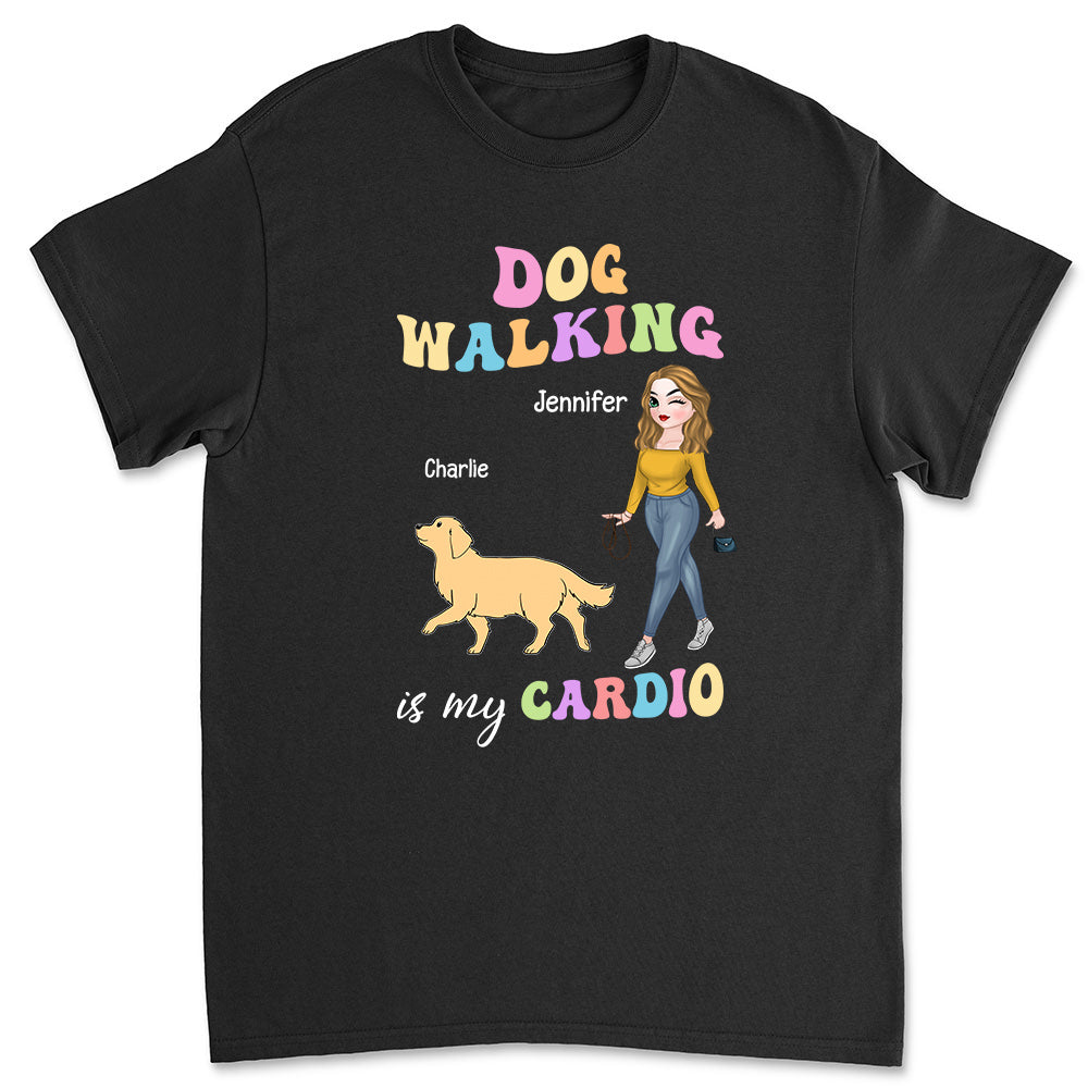 My Cardio - Personalized Custom Unisex Pet Lover's T-Shirt