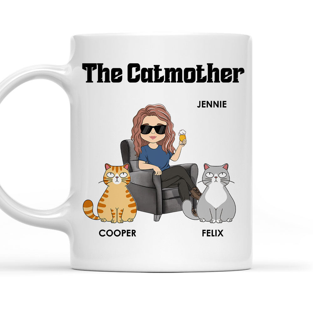 The Cat Parents - Exclusively Personalized Custom Coffee Mug for Pet Lovers