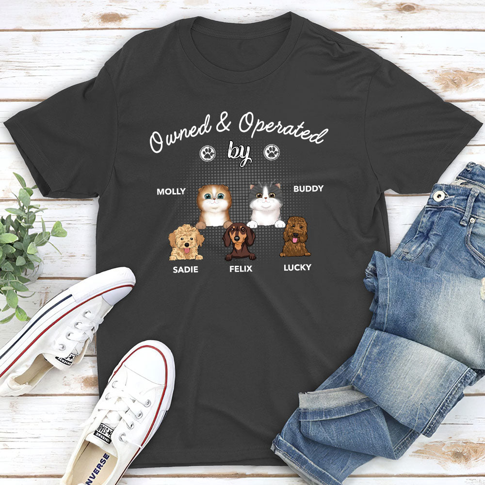 Pet Lover's Personalized Custom Unisex T-shirt