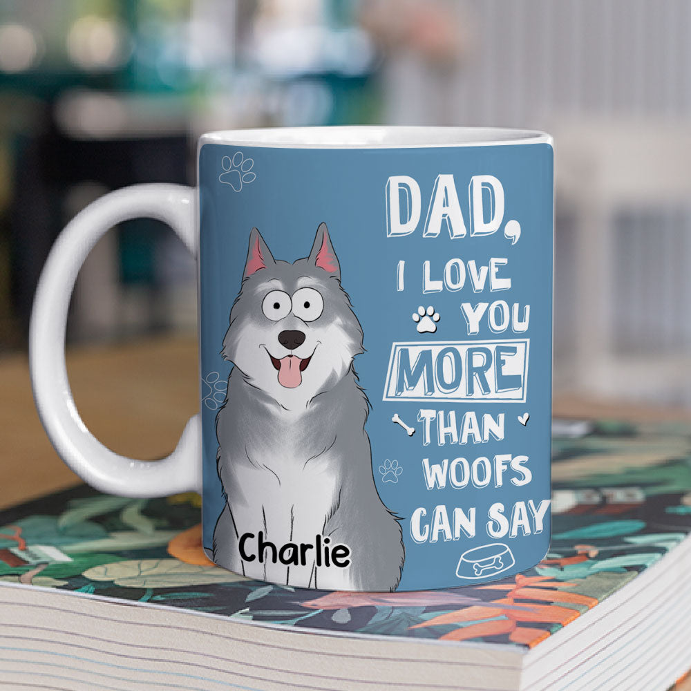 Personalized Custom Coffee Mug - Beyond What Woofs Can Say