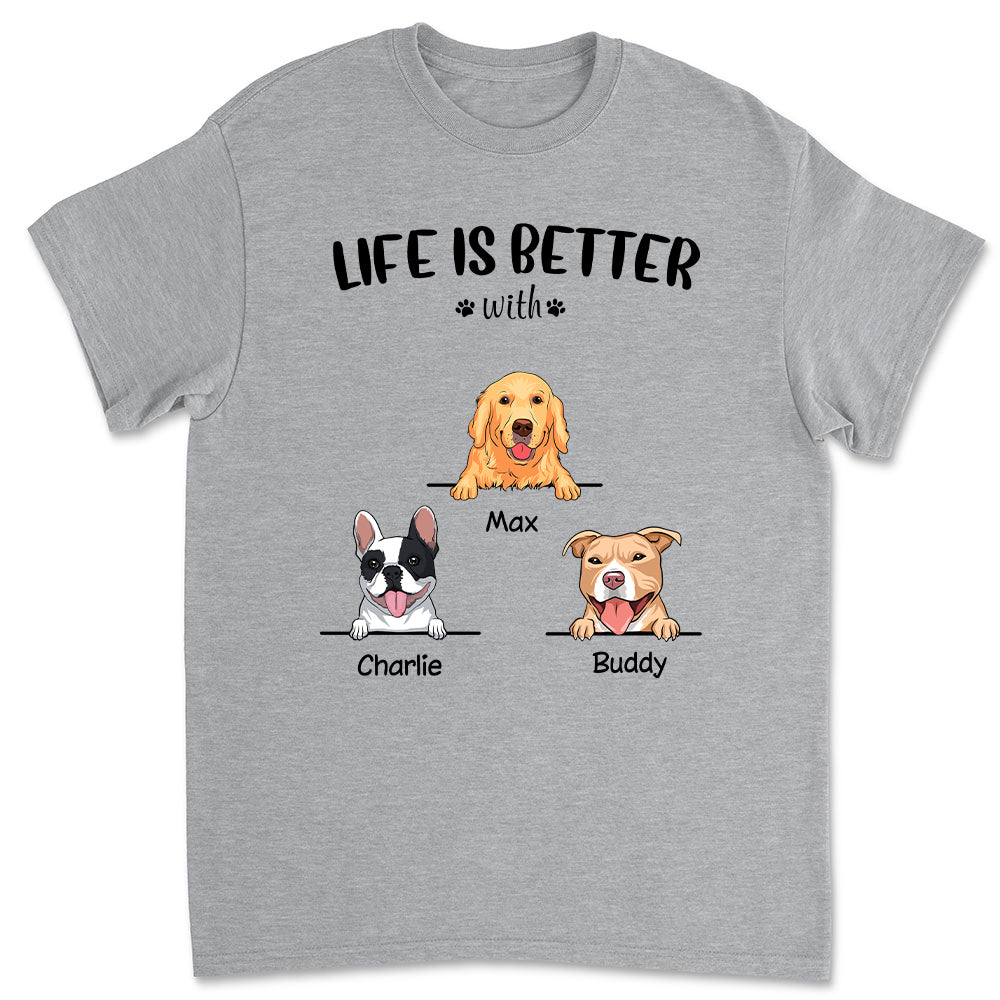 Best Life Personalized Unisex Classic Pet Lover T-shirt