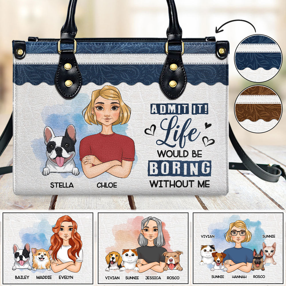 Personalized Custom Leather Bag - A Must - Have to Show Love for Your Fur Babies