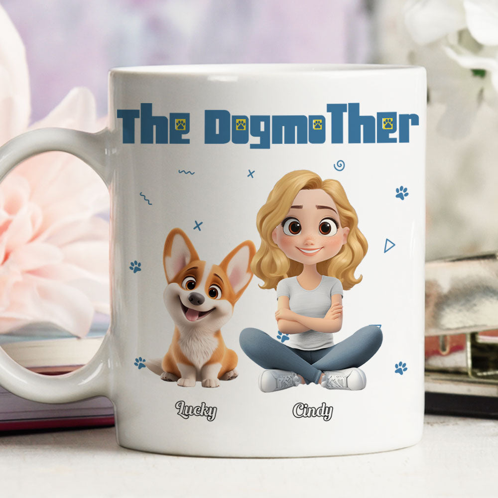 Personalized 'I Am The Dogmother' Custom Coffee Mug - Perfect Gift Idea