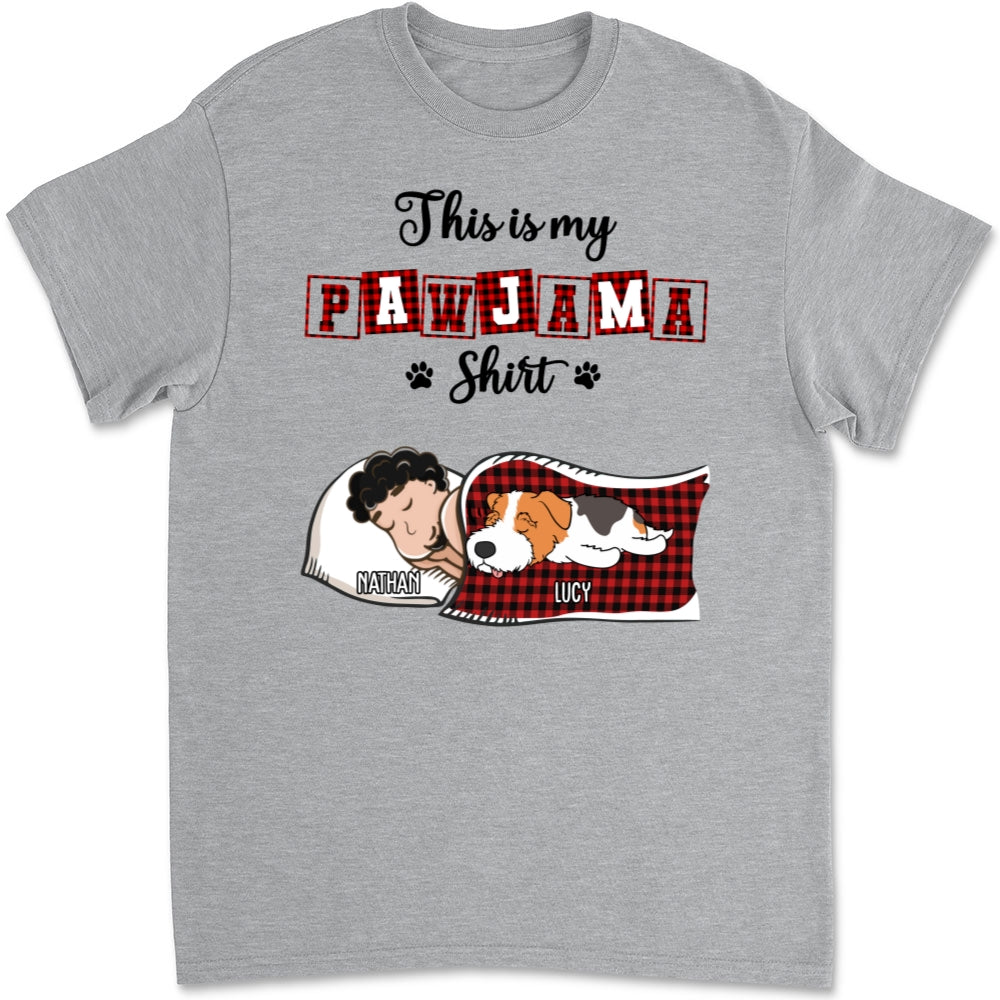 My Sleepshirt Ver 2 - Personalized Custom Unisex Pet Lover T - shirt