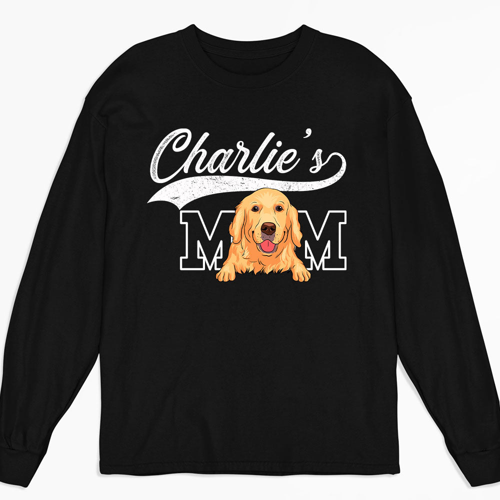 Vintage Personalized Custom Long Sleeve T-shirt for Dad and Mom