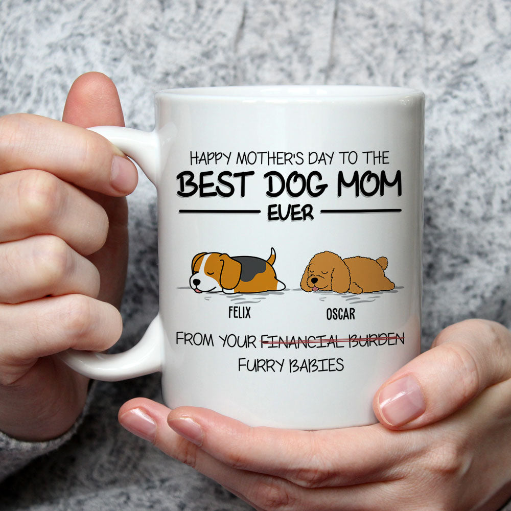 Best Mom Ever - Personalized Custom Coffee Mug for Happy Mother's Day