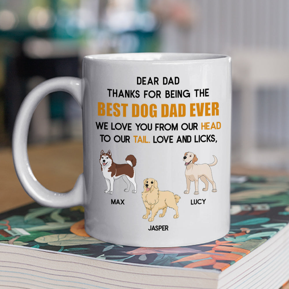 Head To Tail - Exclusively Personalized Custom Coffee Mug for Pet Lovers