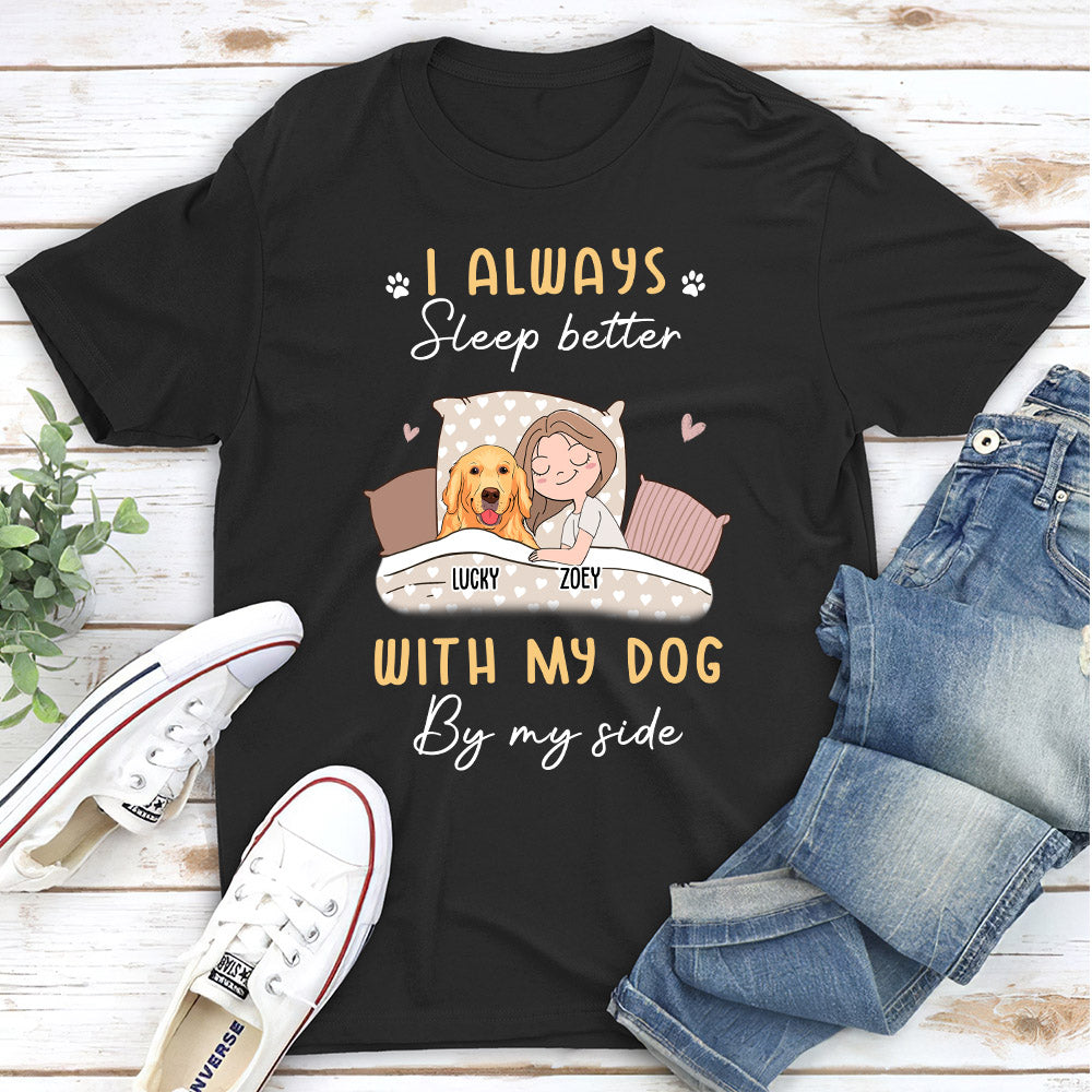 Personalized Unisex Sleep - Enhancing T - shirt for Pet Lovers