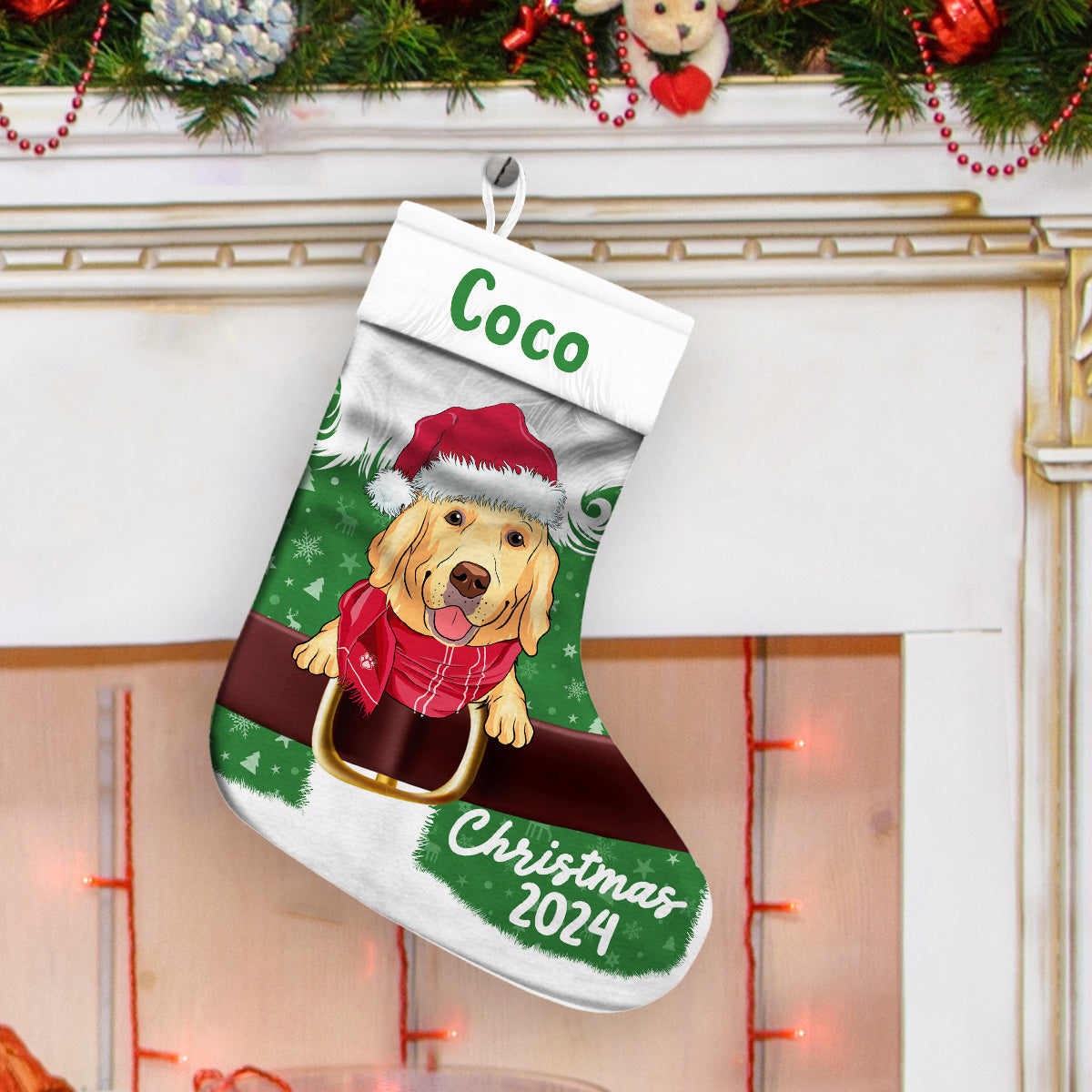 2024 Merry Woofmas - Customizable Personalized Christmas Stocking