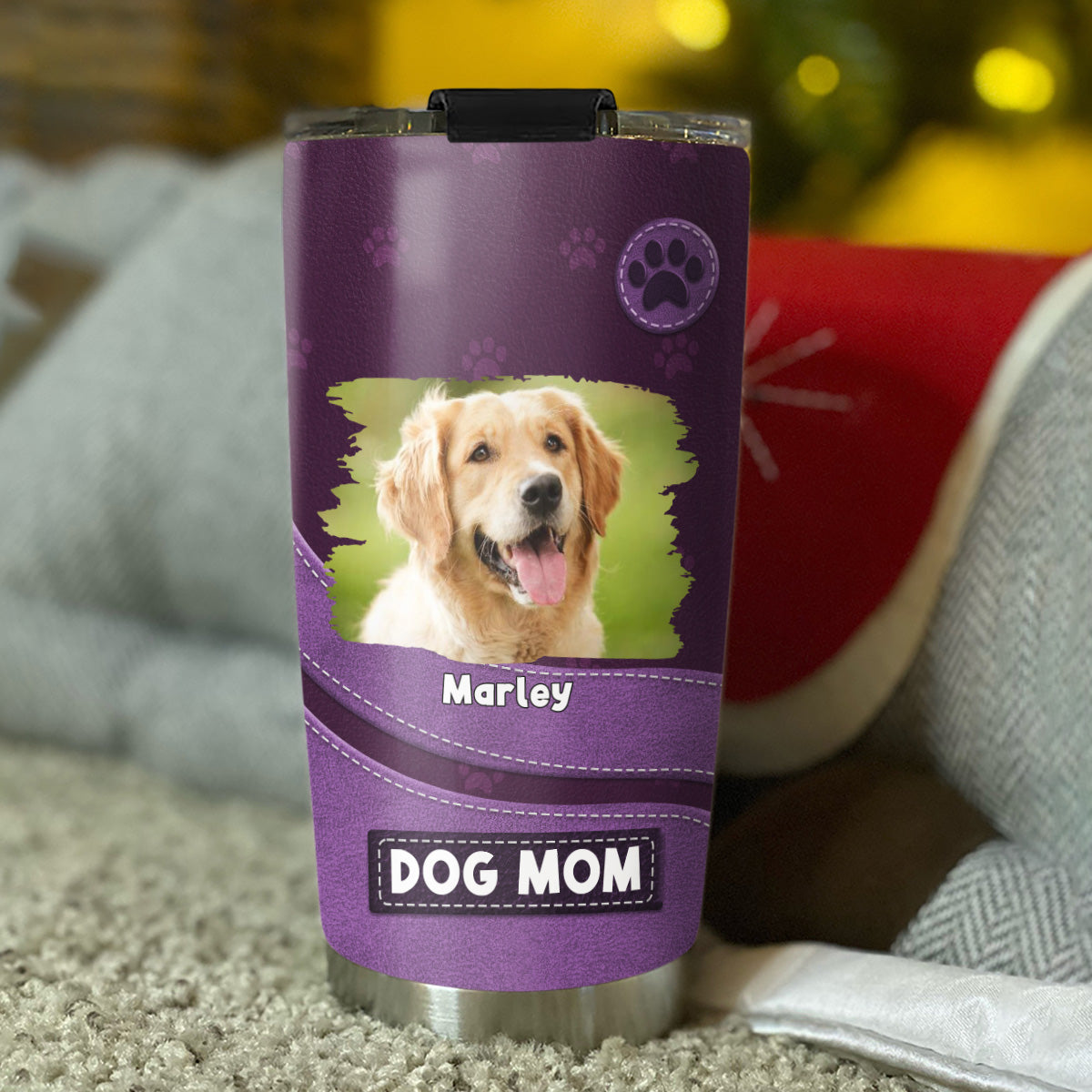 Personalized Life with Dogs Photo Custom Tumbler - Ideal for All Occasions