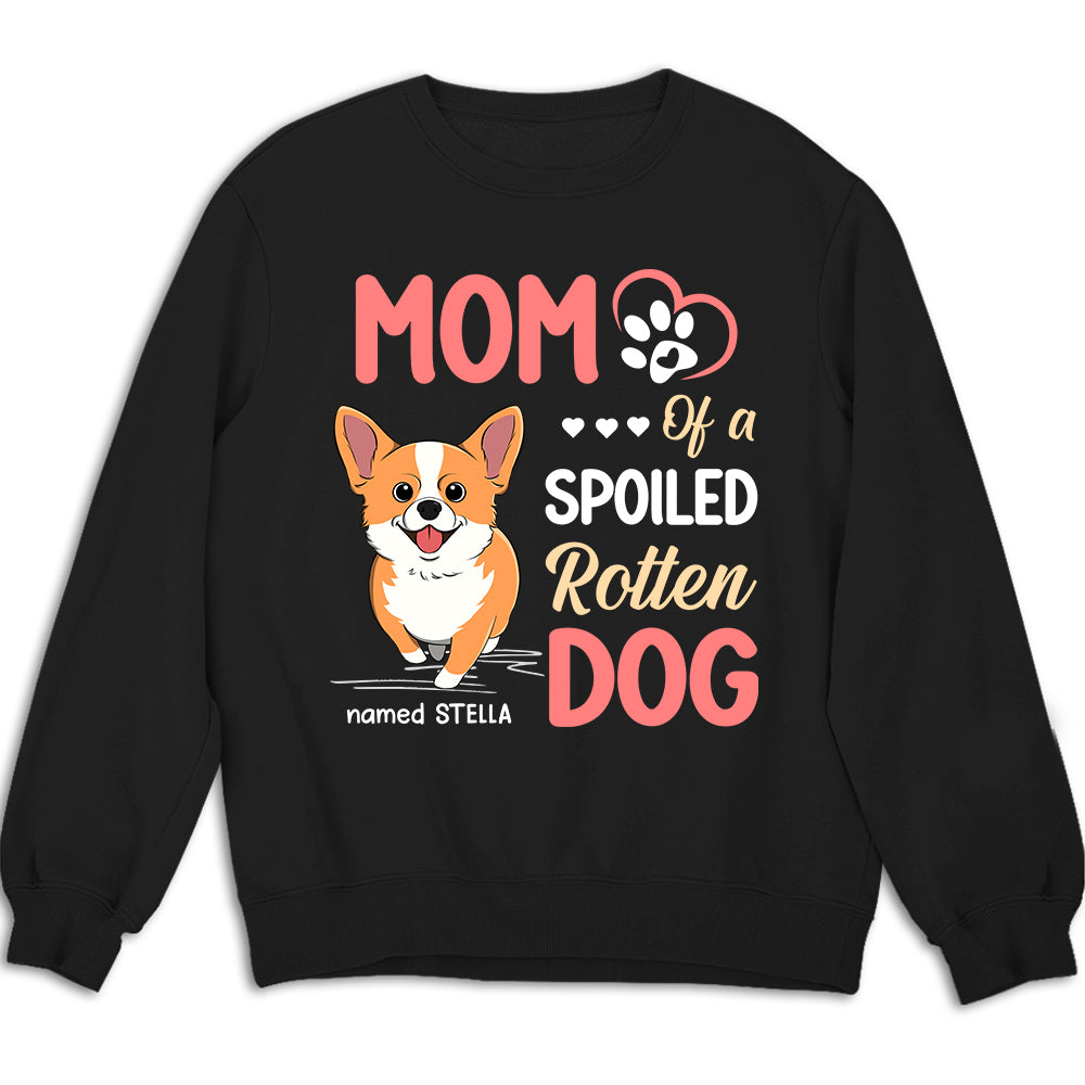 Customizable Personalized Sweatshirt for Spoiled Dog Owners