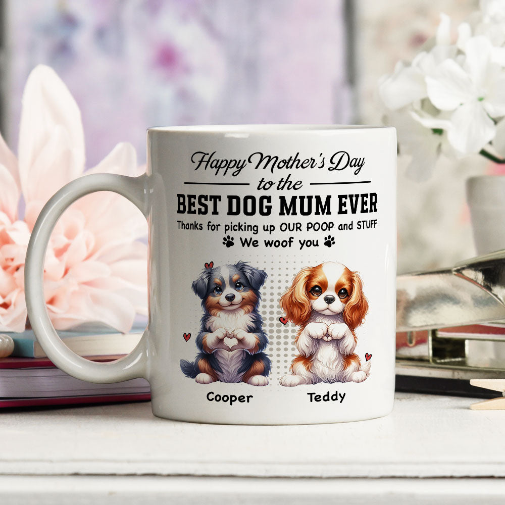 Personalized 'Thanks For Picking My Poop' Coffee Mug - Ideal Gift for Pet Lovers
