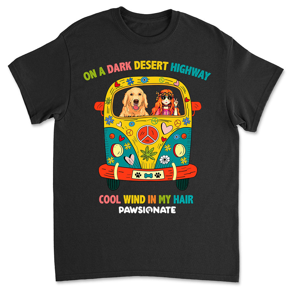 Cool Wind In My Hair - Personalized Custom T - Shirt for Pet Lovers