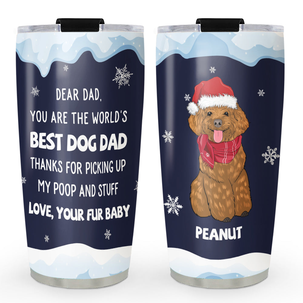 Personalized Custom Thank You Tumbler for Dad/Mom