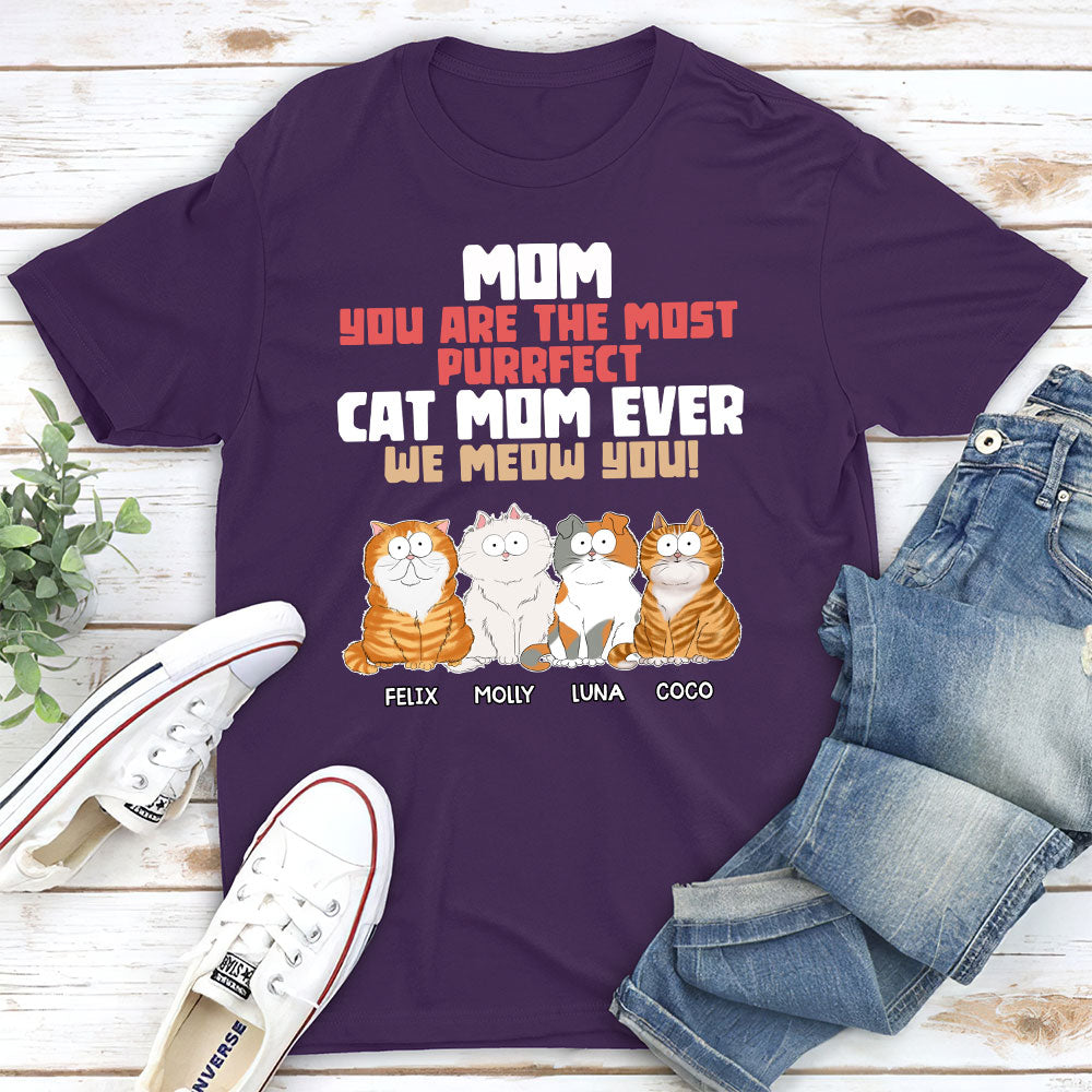 Purrfect Personalized Unisex Custom T-shirt for Pet Lovers
