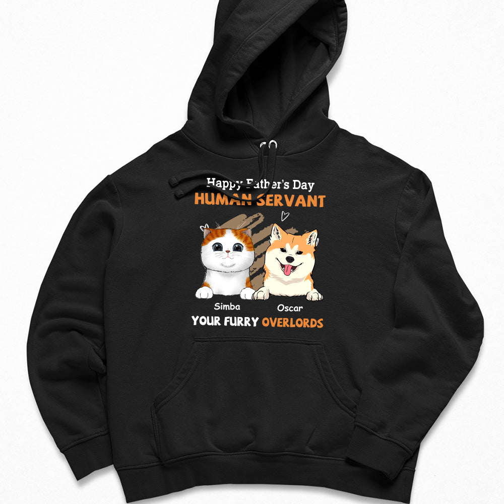 Personalized 'To My Servant' Custom Hoodie - Ideal Gift for Pet Lovers