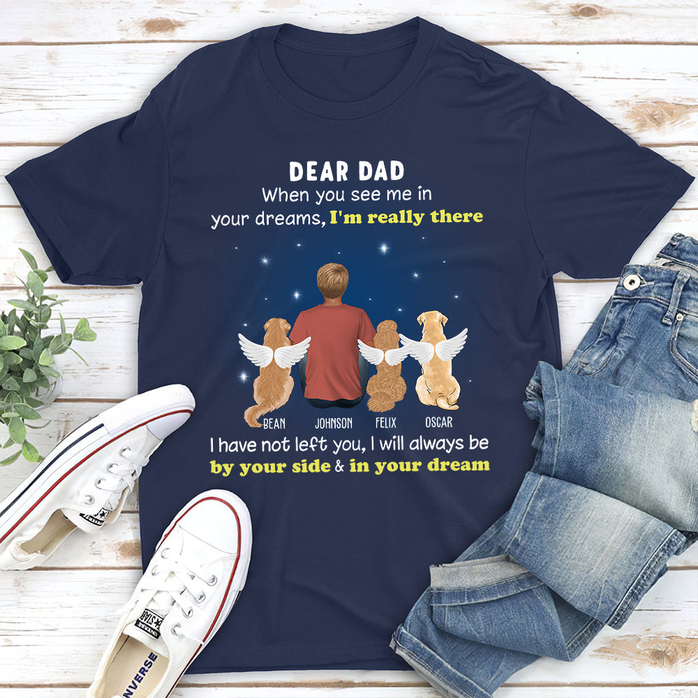 Personalized Unisex Memorial T-shirt: Cherish Moments with Your Furry Friends