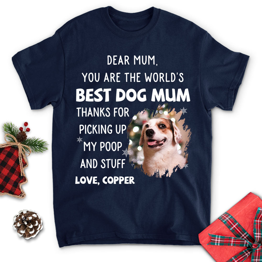 Personalized Thank You Dad/Mom Unisex T-shirt - Ideal Gift for Pet Lovers