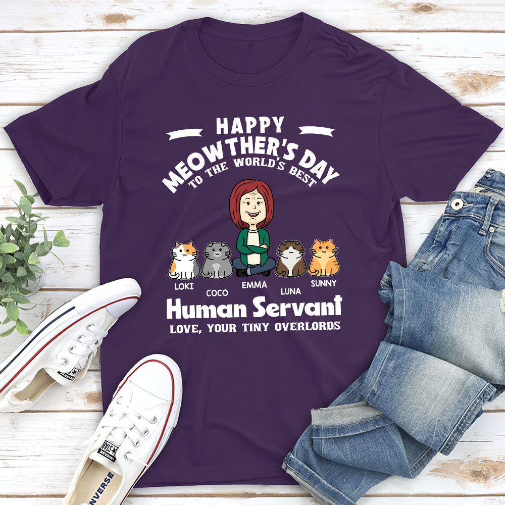 Meowthers Day Personalized Unisex Custom T-shirt - Ideal Gift for Pet Lovers