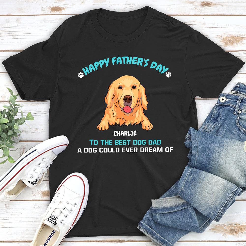 Dreamy Personalized Unisex Dog Lover T-shirt