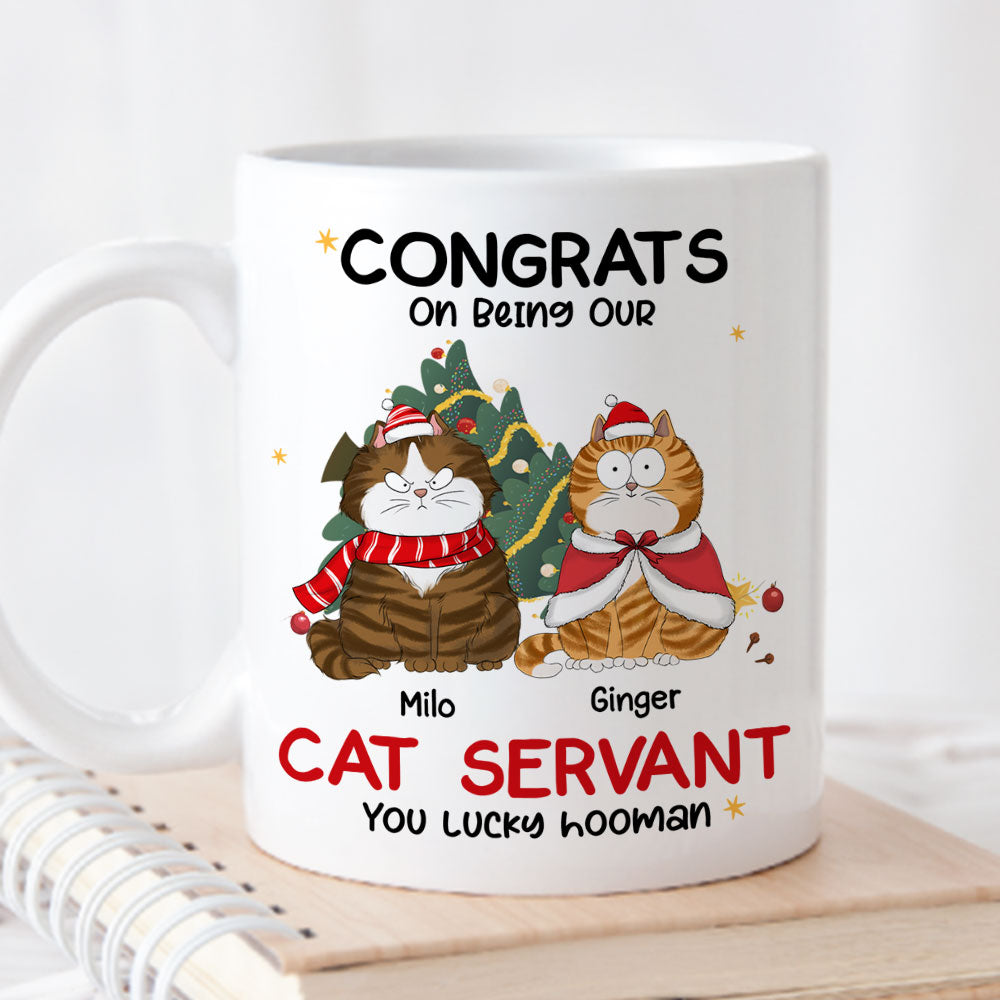Lucky Hooman - Exquisite Personalized Custom Coffee Mug