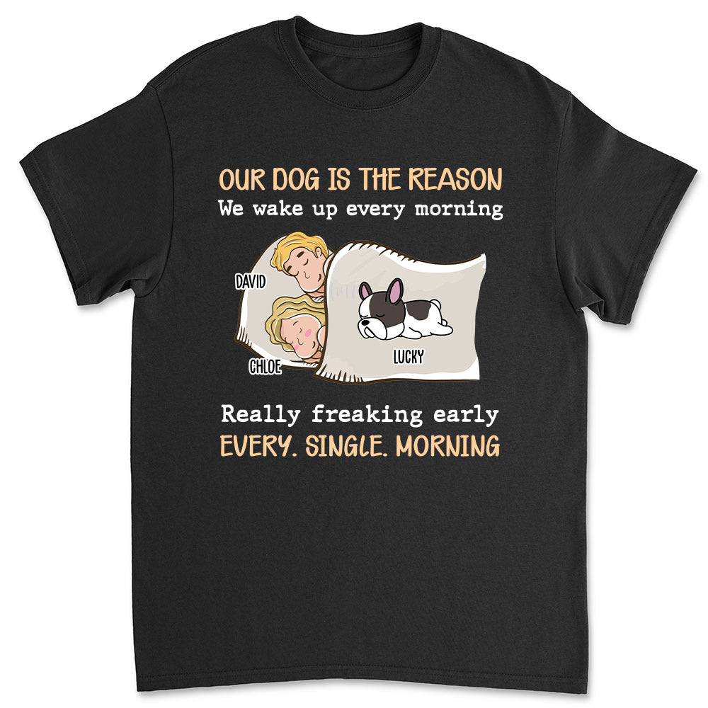 Personalized Custom Unisex My Pet Reason Couple 2 T-shirt - Ideal Gift for Pet Lovers