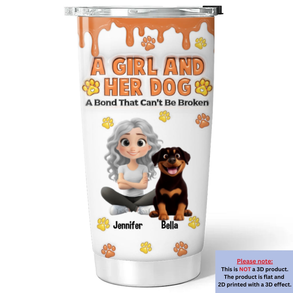 Unbreakable Bond - Personalized 3D Inflated Custom Tumbler
