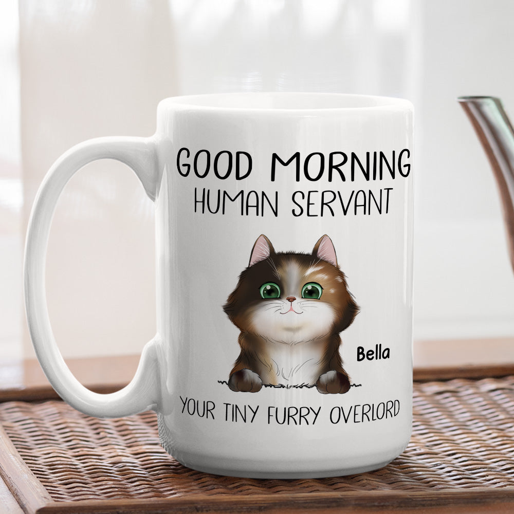 Good Morning! Personalized Custom Ceramic Coffee Mug for a Vigorous Start