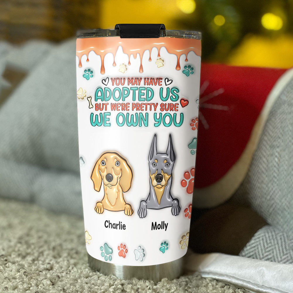 Personalized 3D Inflated Effect Custom Tumbler - Express Your Style