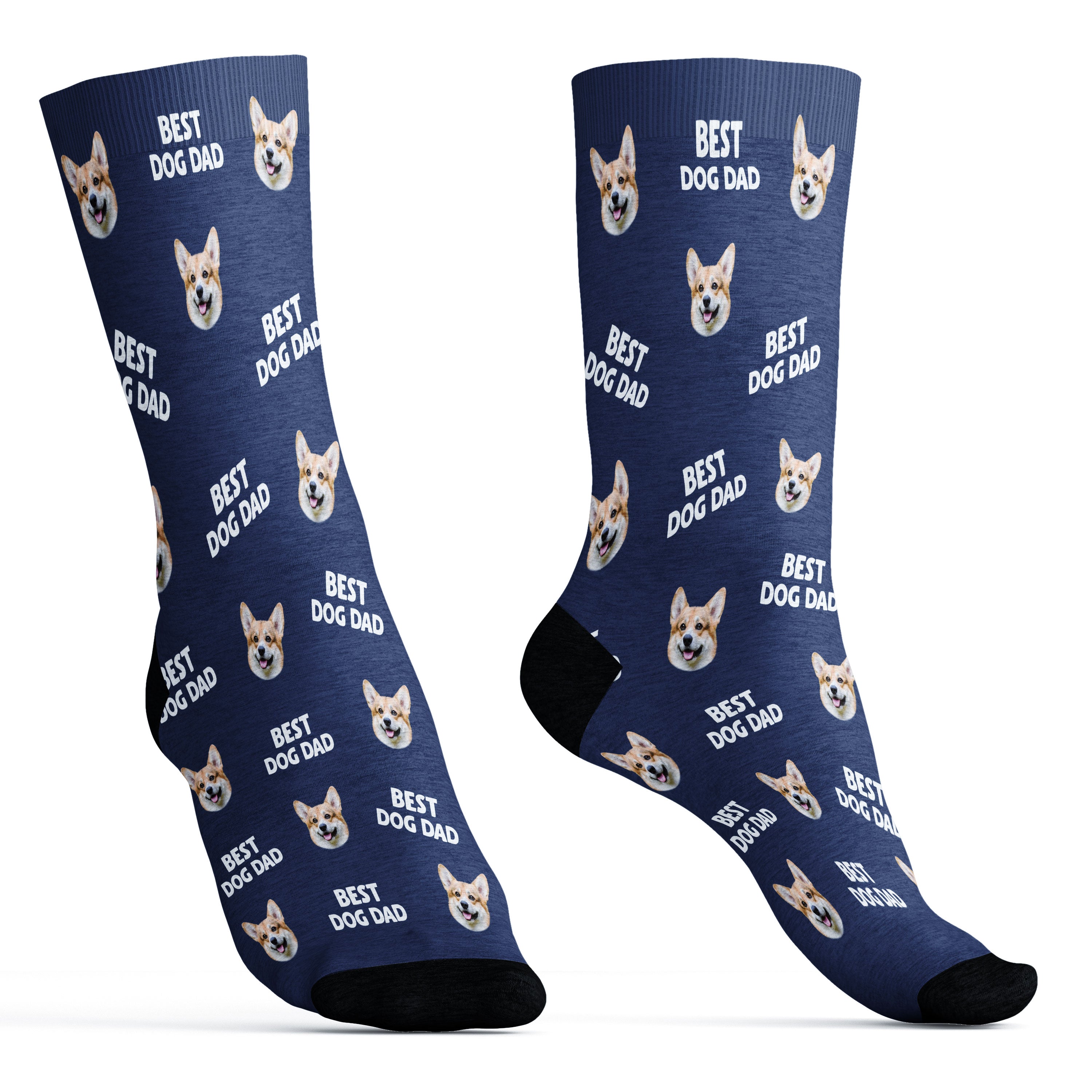 Best Personalized Custom Socks with Mom, Dad, and Pet Faces for Pet Lovers