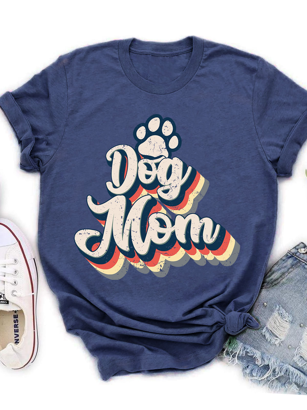 Unique Dog Mom Unisex T - shirt: Ideal Gift for Pet Lovers