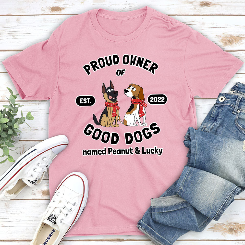 Personalized Unisex 'Proud Pet Owner' T-shirt - Ideal Gift for Pet Lovers