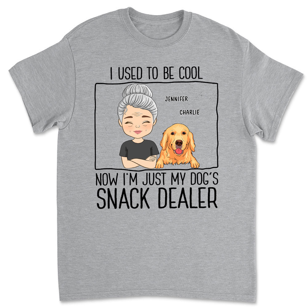 Personalized Unisex 'Just A Snack Dealer' T - shirt: Ideal Gift for Pet Lovers