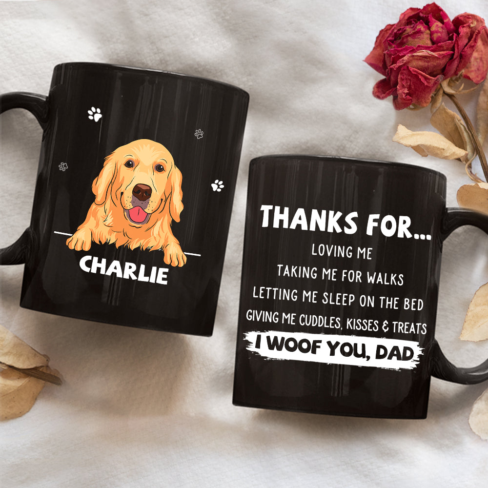 Personalized Dog Appreciation Custom Coffee Mug